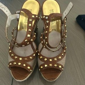 Michael Kors Wedge strappy sandals